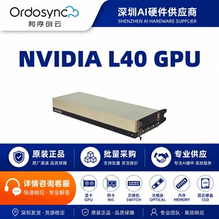 Ӣ���_ L40 GPU 48GB GDDR6 PCIe���I�@�� AI��ȌW����Ⱦ���ٿ�