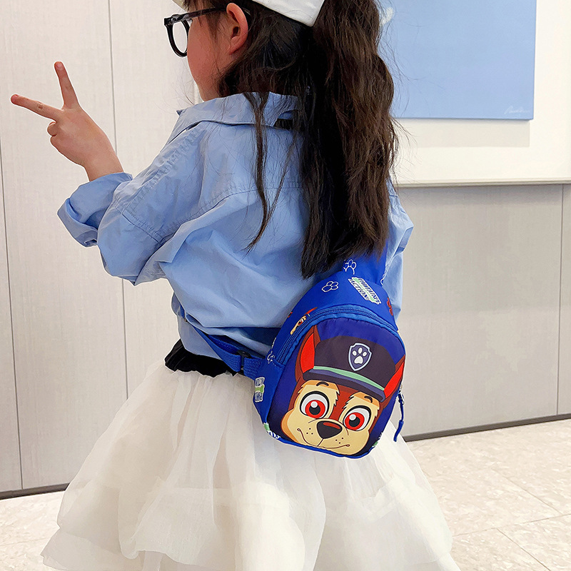 Directo de fábrica de los niños bolsa de comercio exterior bolsa de pecho casual kindergarten Wangwang equipo Niños crossbody bolsa de pecho