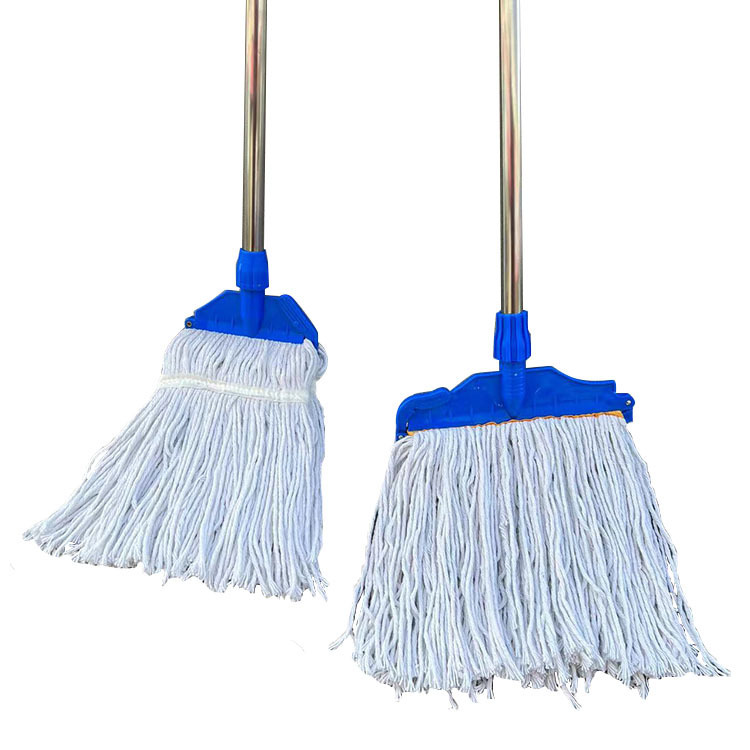 Mopa pequeña para polvo de algodón, mopa de limpieza con clip, mopa plana, mopa absorbente, mopa de torsión manual, almohadilla para mopa, mopa para encerar, herramienta mágica para el perezoso.