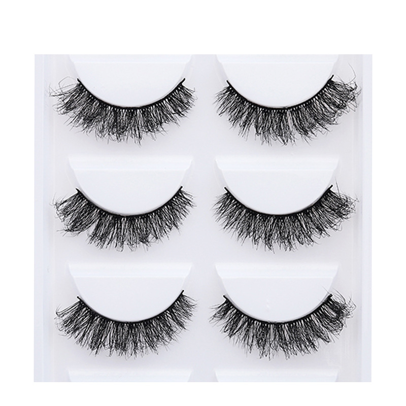 Fábrica de pestañas postizas DINGSEN, suministro estable de pestañas esponjosas y voluminosas, pestañas gruesas y rizadas de estilo europeo y americano.