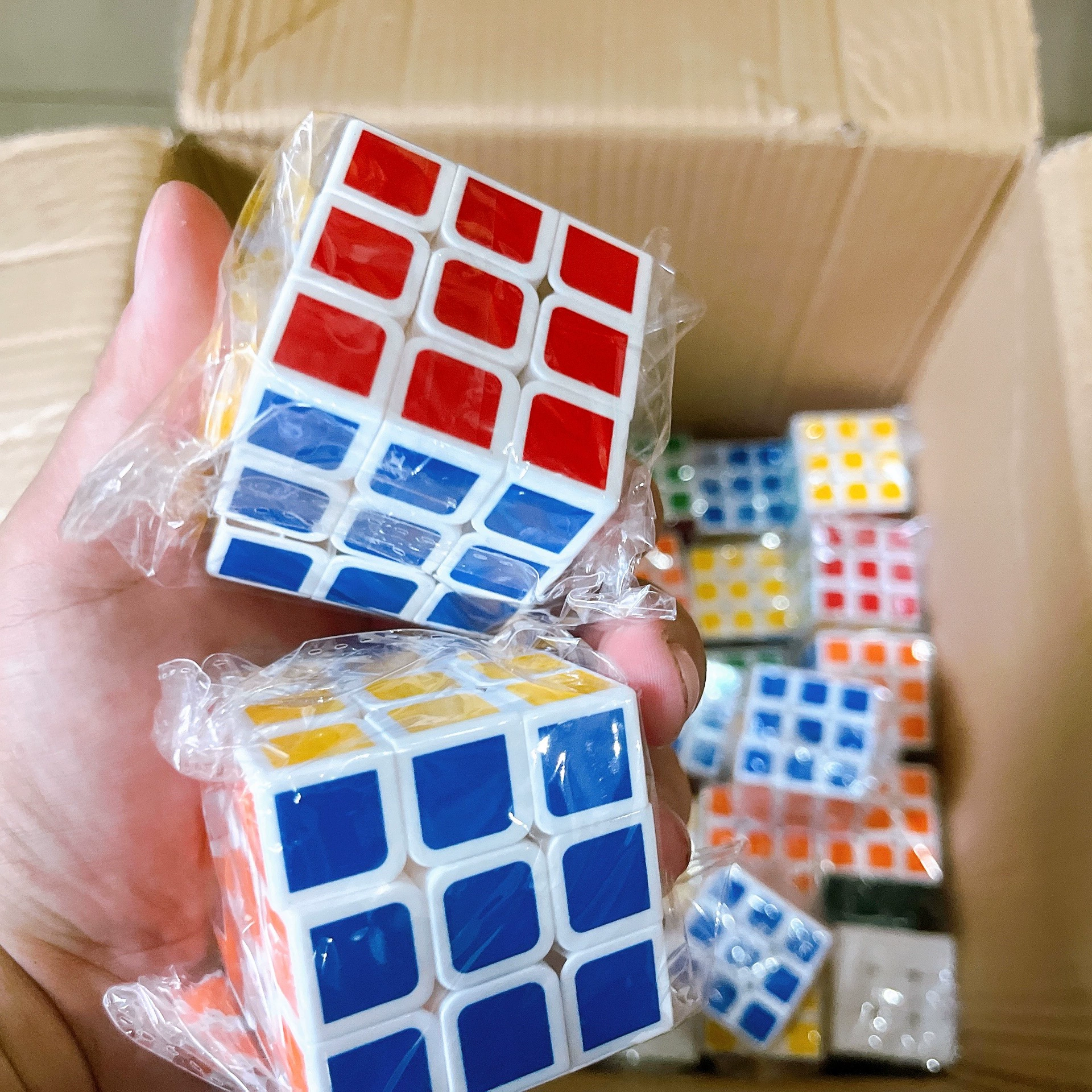 Свой рубикcube для мальчиков и девочек, профессиональная гладкая умная игрушка, 3-й заказ, подарок на день рождения