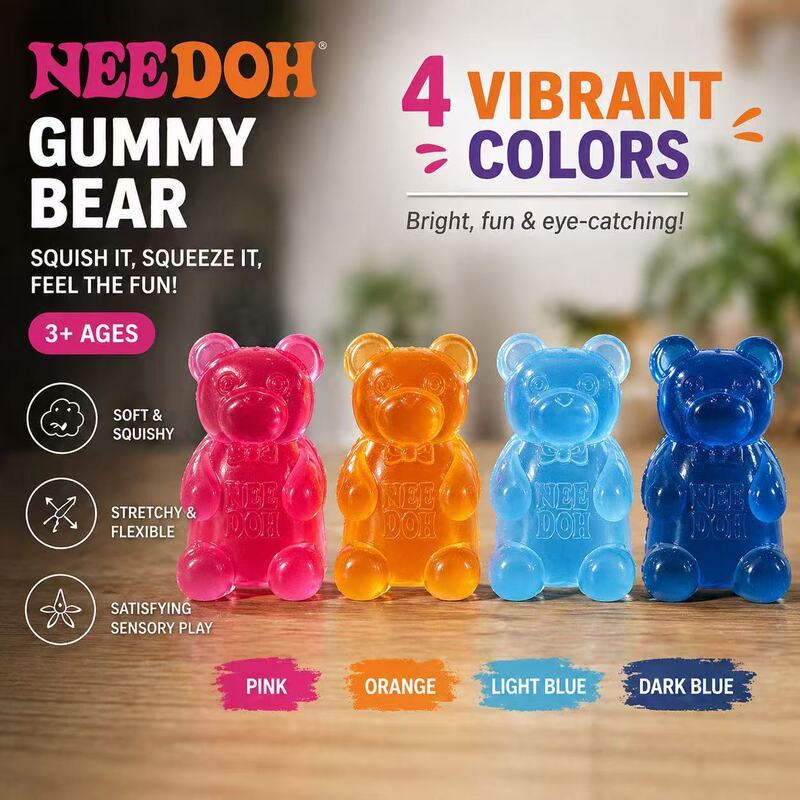 Needoh Little Bear Maltose Squishy Toy Slow Rebound Stress Relief Toy Cross-Border Hot Item Adult Stress Relief Gadget Needoh Little Bear Maltose Squishy Toy Slow Rebound Stress Relief Toy Cross-Border Hot Item Adult Stress Relief Gadget