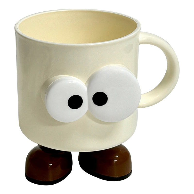 Taza de enjuague bucal Taza de lavado de dientes de dibujos animados para el hogar Taza de cepillo de dientes de lujo ligero para parejas de alta gama Taza de cepillo de dientes para estudiantes