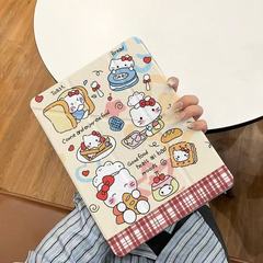 iPadY 折りたたみタブレット保護ケース kt 猫コレクション Air11M3/A16/10th/Air1/2/4/5th に適しています