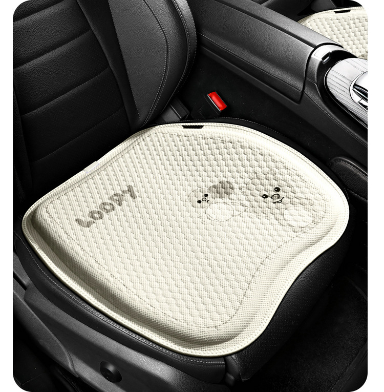 New cross-border cartoon car honeycomb cushion gel seat cushion summer car breathable cool cushion office seat cushion