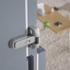 冷凍庫ドアロック子供用冷蔵庫ロックロック子供用開閉防止冷蔵庫ドアベビードアバックルロック