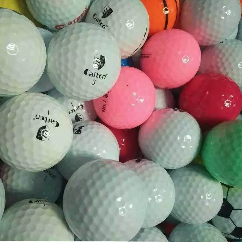 高尔夫球 清仓球 工厂直销清库存下场练习球golf高尔夫球场训练球