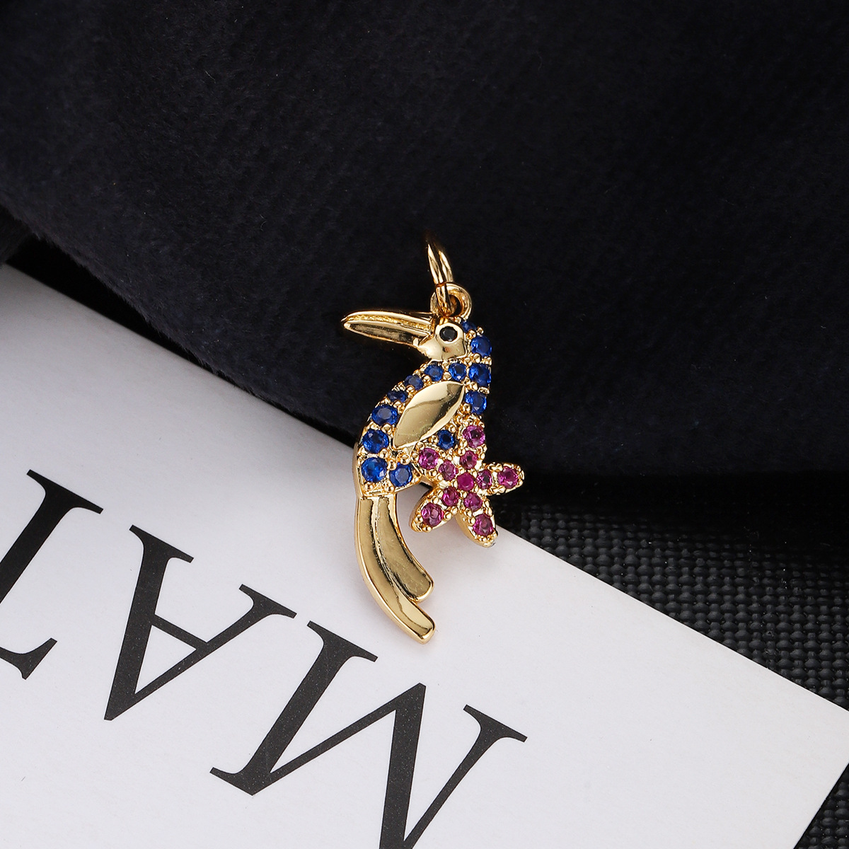 7g Weight Vacuum Plating Gold Plating Process Pendant Jewelry Making Type 19*15mm, 29*20mm Jewelry Making Size Gold Plated Plating Material Zircon Inlay Material DIY Jewelry Accessories Classification 1 Piece Quantity Copper Material Jaguar, Butterfly, Elephant Pattern Plating, Inlay Design Basic Style 1 Piece 19*15mm 29*20mm Copper Zircon Gold Plated Jaguar Butterfly Elephant Pendant 24