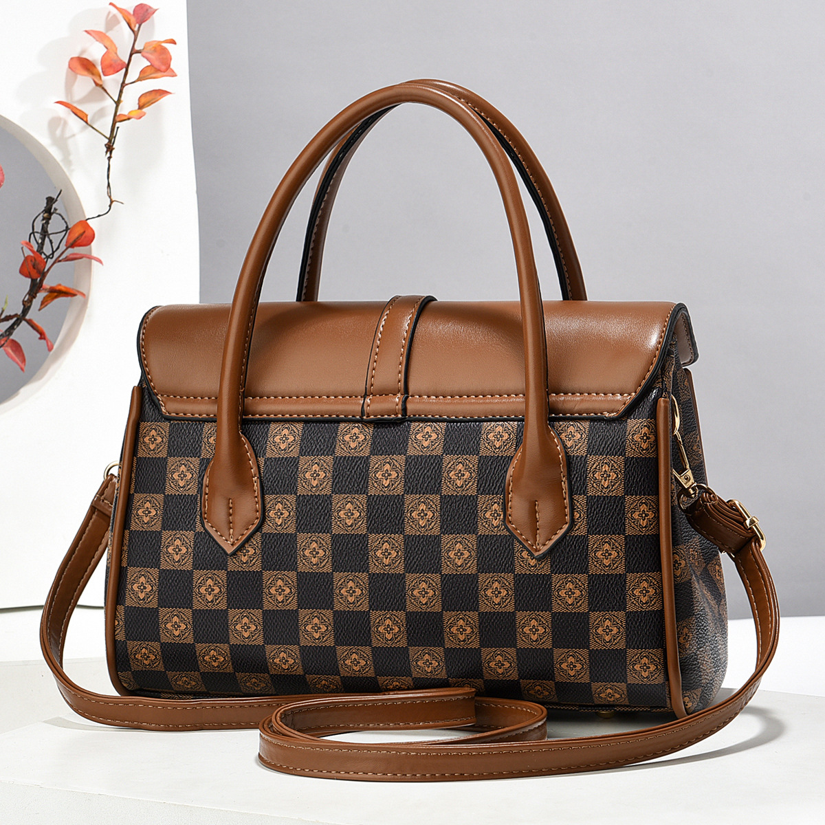 Bolsos de nuevo estilo para mujer, bolsos de hombro bandolera retro de moda europea y americana, bolsos de mujer de calidad versátil