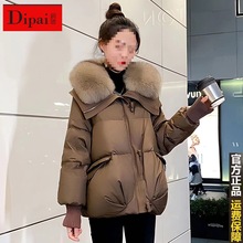 /短款棉服冬季新款韩版宽松棉衣加厚毛领棉袄外套