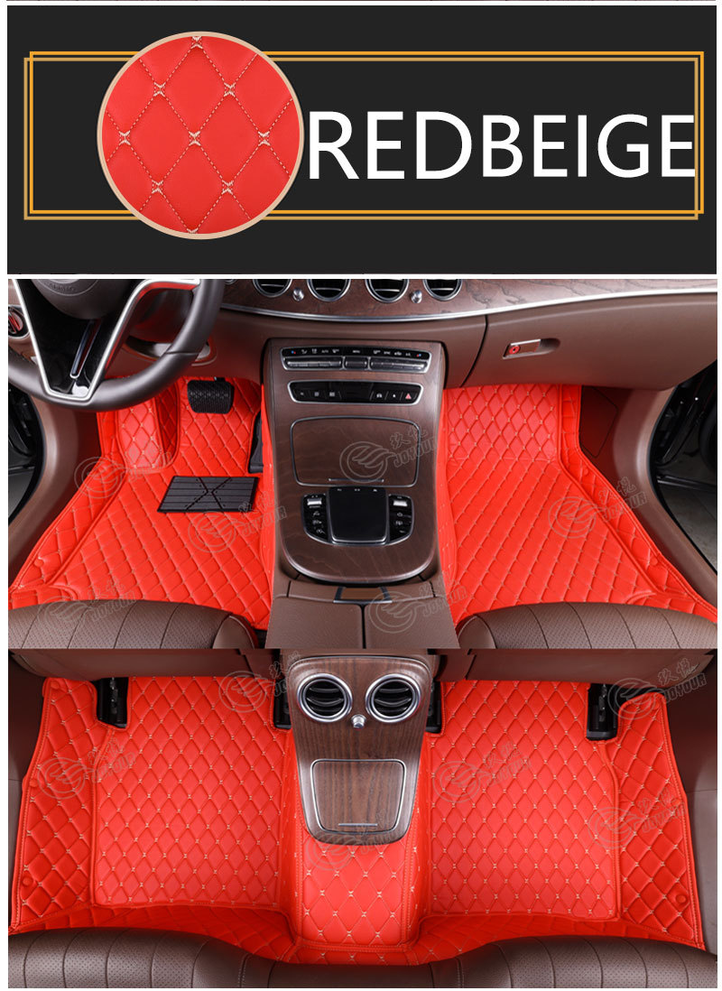 Cross-Border Full-Coverage Car Floor Mats, Left-Hand Drive Car Floor Mats, Factory Source for Custom Car-Specific Floor Mats