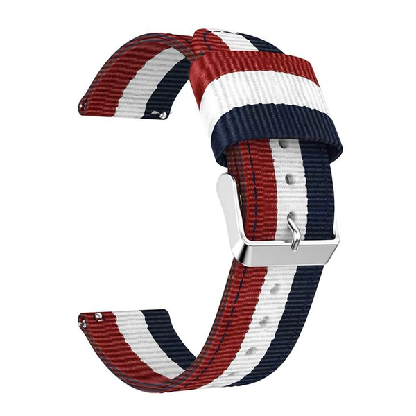 Blue, white and red (3 stripes)