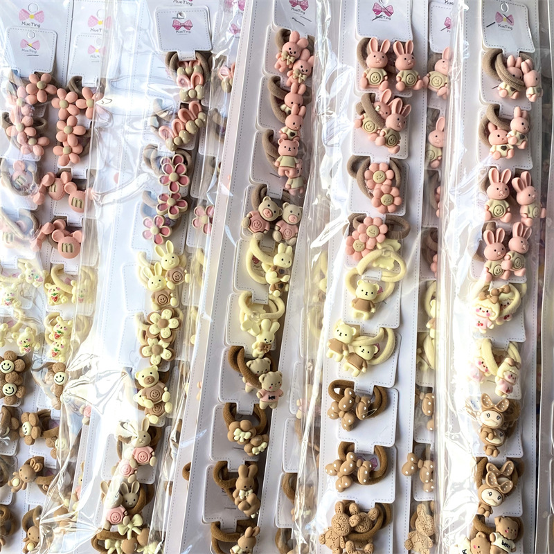 Clip infantil de dibujos animados de frutas animal BB clip de horquilla clip par dos yuanes tienda accesorios para el cabello accesorios para la cabeza suministro de accesorios