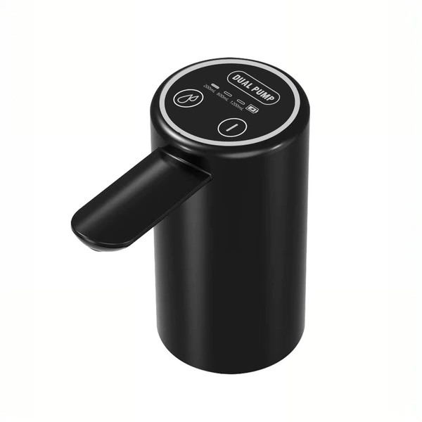 Double pump three-speed quantitative water pump black (English packaging)