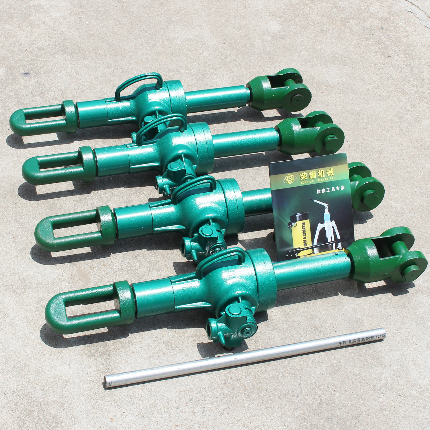 荣耀机械销售RYAW型船厂手动22吨螺旋合拢器32T船用拉力器