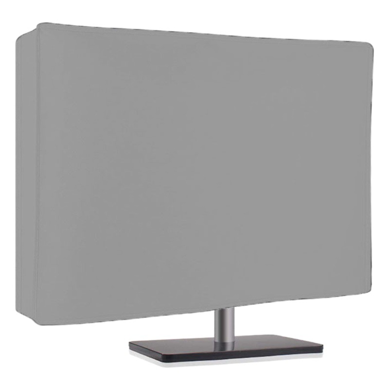 Protector de pantalla de tela Oxford, cubierta antipolvo para monitor, cubierta para electrodomésticos, impermeable y a prueba de humedad, se puede guardar, estilo simple