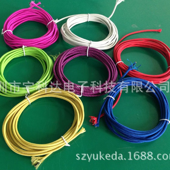 编织数据线过2A多色电线柔韧电源耐折