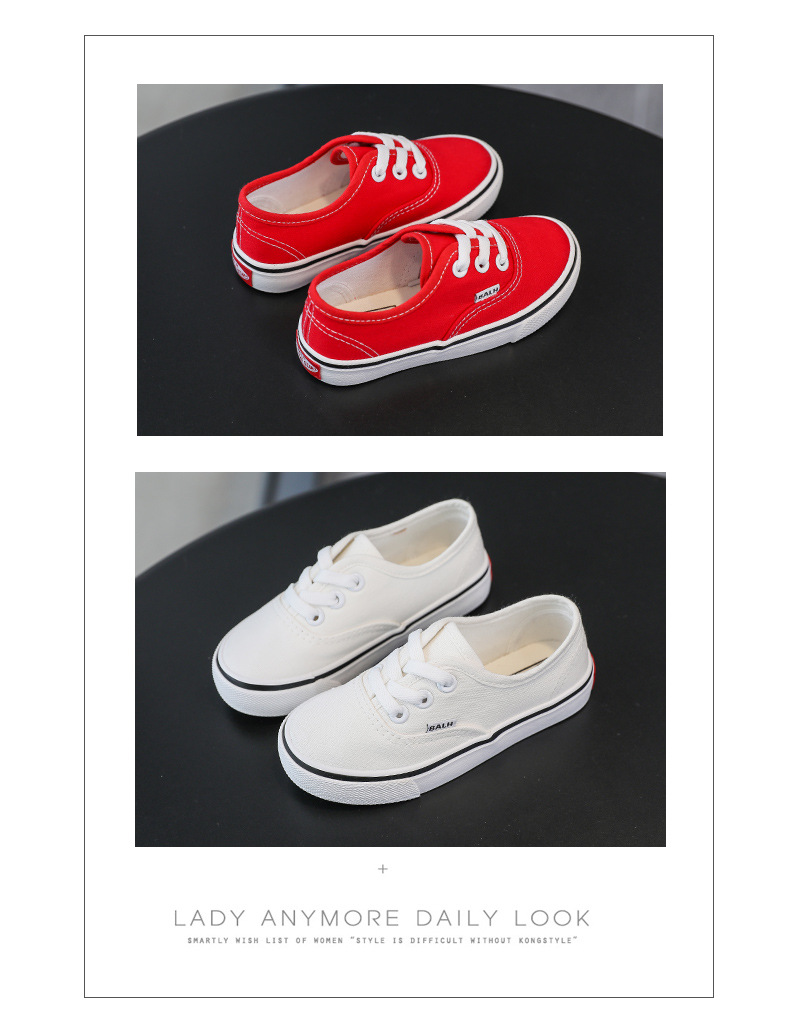 Scarpe da ginnastica in tela per bambini stile coreano_voghion.com