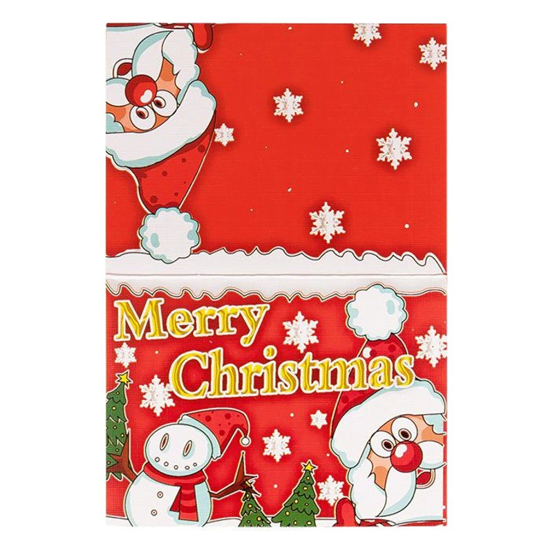 Корейская креативная рождественская открытка с мультяшным дизайном, благодарственная открытка, поздравительная открытка на Новый год, праздничная открытка для Amazon.