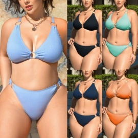 比基尼;连体泳衣;三件套泳装