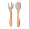 Y24 wooden spoon+wooden fork