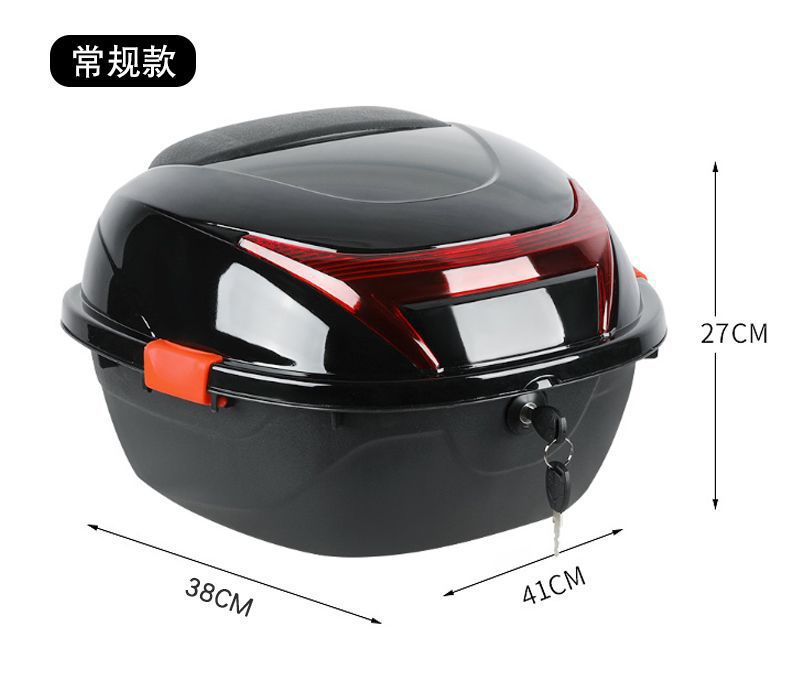 Trunk for motorcycles and electric vehicles, large and extra-large universal storage box for Aima motorcycles