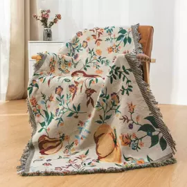 枕巾;浴巾、沙滩巾;毛巾毯