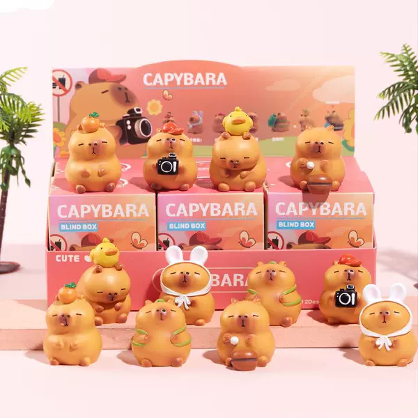Kapibala blind box (a complete set of 6 small boxes)