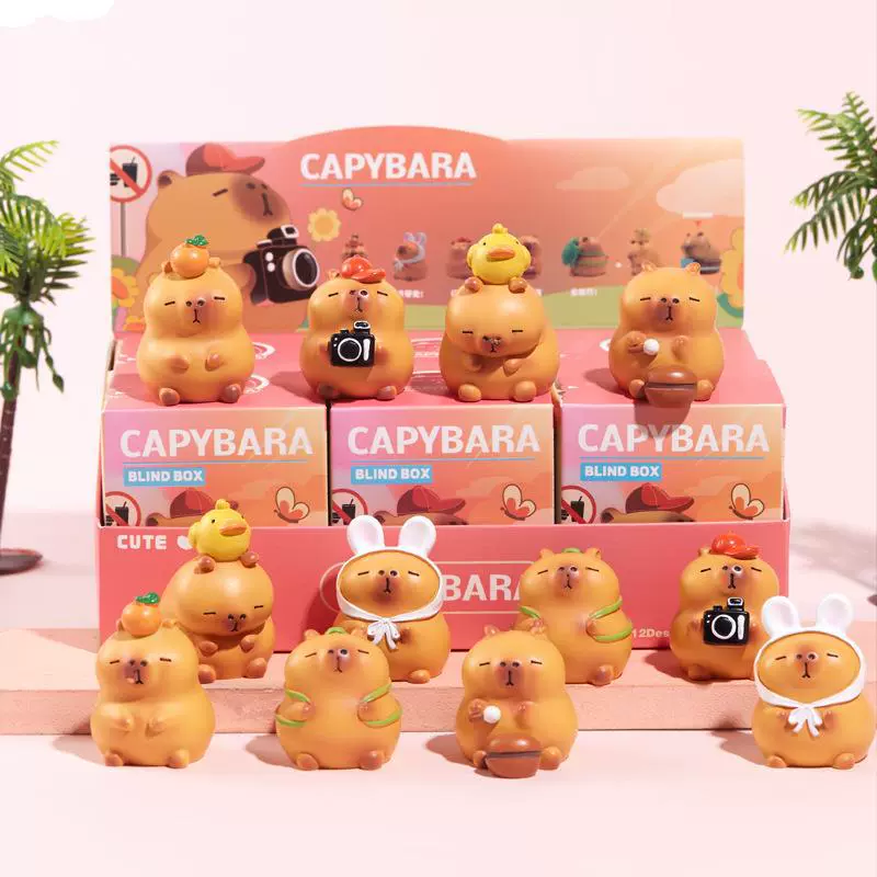 Двенадцать зодиакальных слепых коробок Симпатичные котики, НГ Panda, мальчики и девочки, новые подарки 2025 года, подарки интернет-знаменитостей