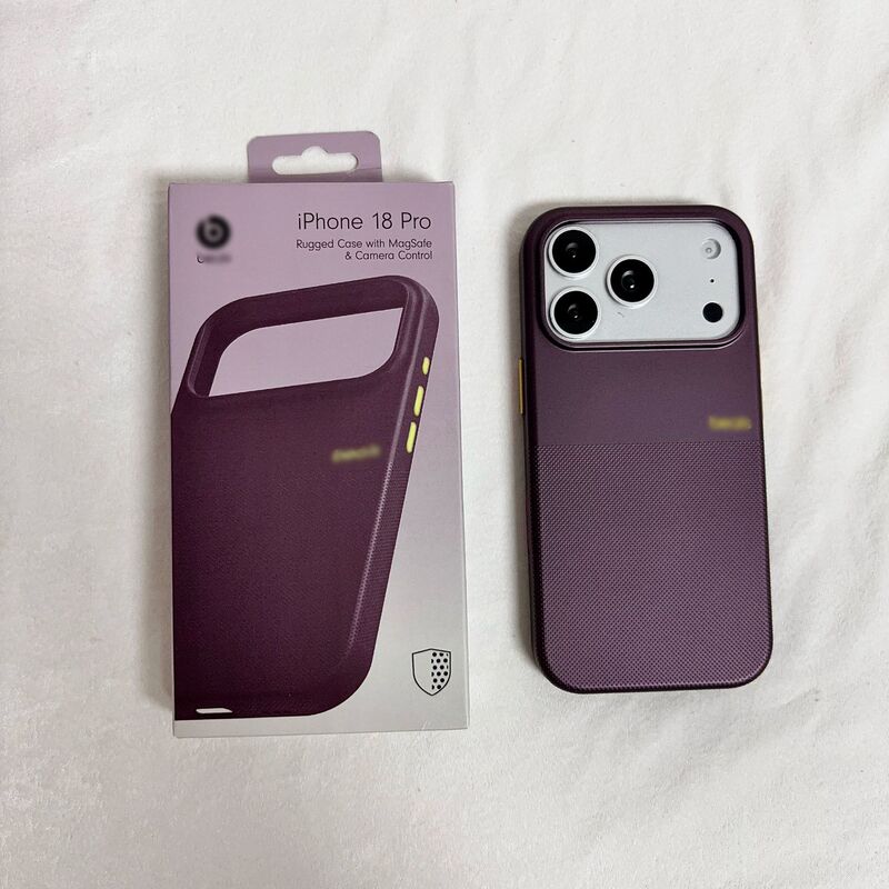 Suitable for iPhone 18 Pro Max phone case, MagSafe compatible, official same style as Apple 17 Pro, dotted PC anti-drop cover Suitable for iPhone 18 Pro Max phone case, MagSafe compatible, official same style as Apple 17 Pro, dotted PC anti-drop cover