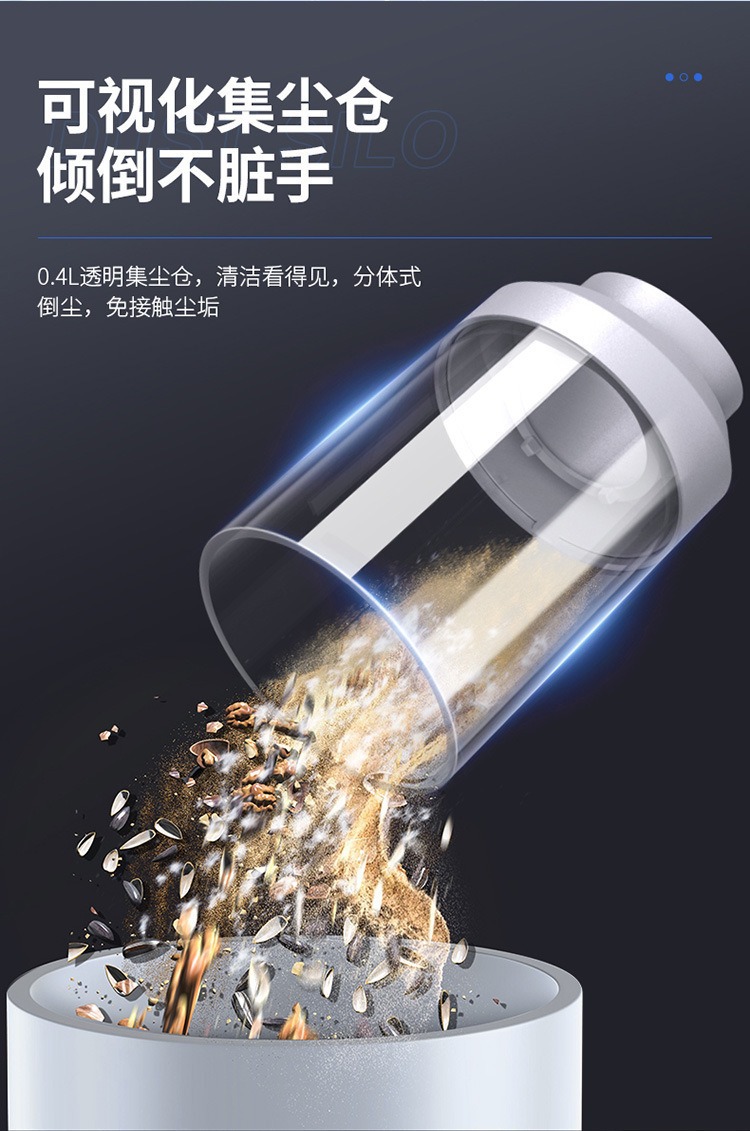 Cross-Border Supply of Car Vacuum Cleaners, Handheld Portable Vacuum Cleaners, Household Wireless High-Power Strong Suction Household All-In-One