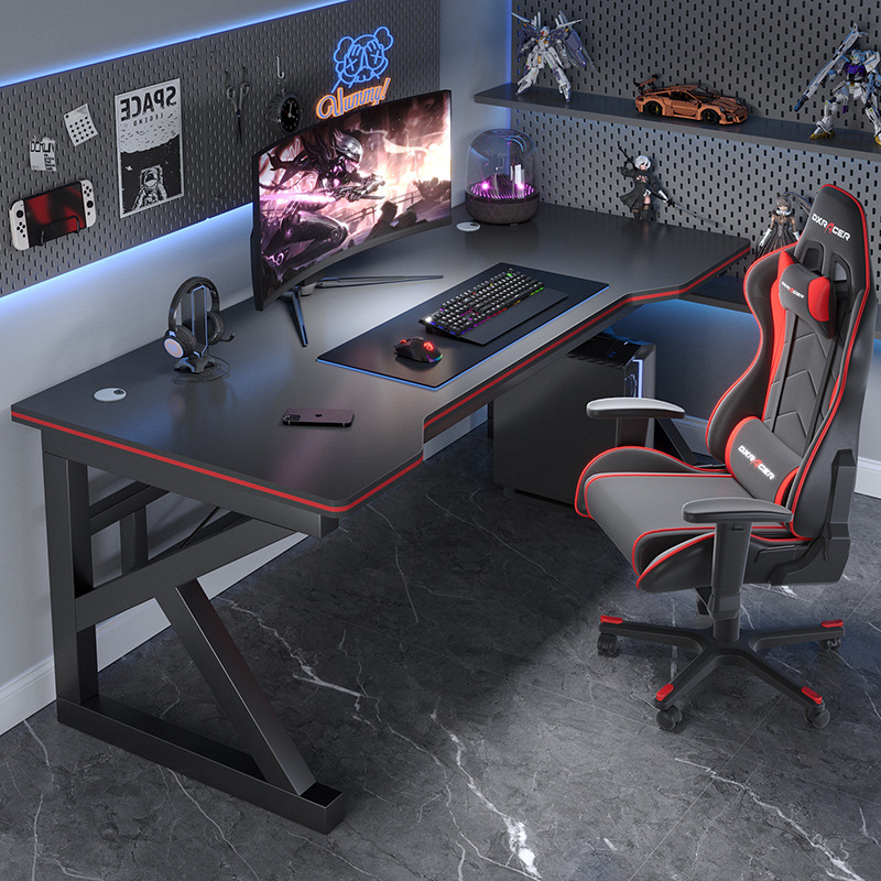 Computer Desk Rental House Office Desk Chair Workbench Student Writing Desk Desktop Home Bedroom E-Sports Table Table