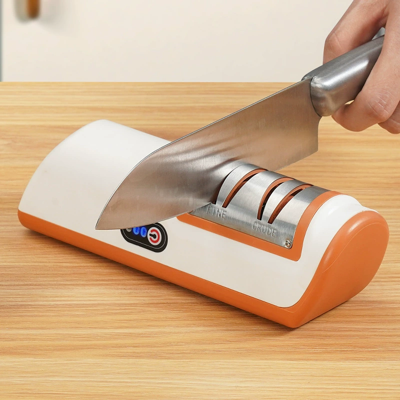 Cross -border hot -selling electric knife tool house mill stone artifact multi -function fully automatic charging small grinding machine