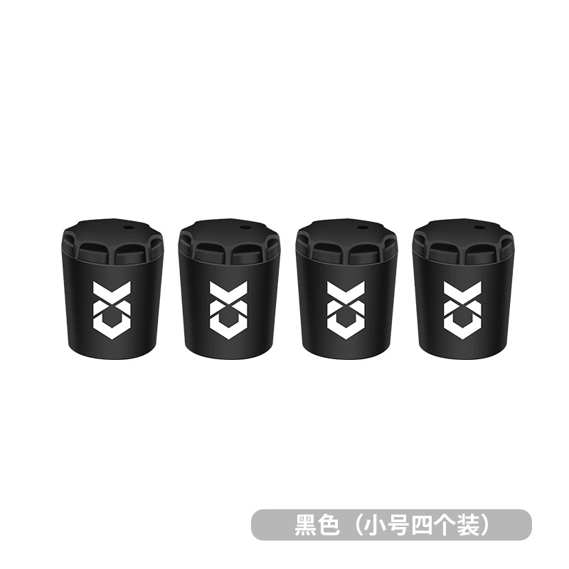 Qianrui nueva caña de Luya, cubierta protectora de silicona de bloqueo trasero, cubierta de bloqueo trasero, caña de pescar antideslizante, accesorios de pesca de bloqueo trasero