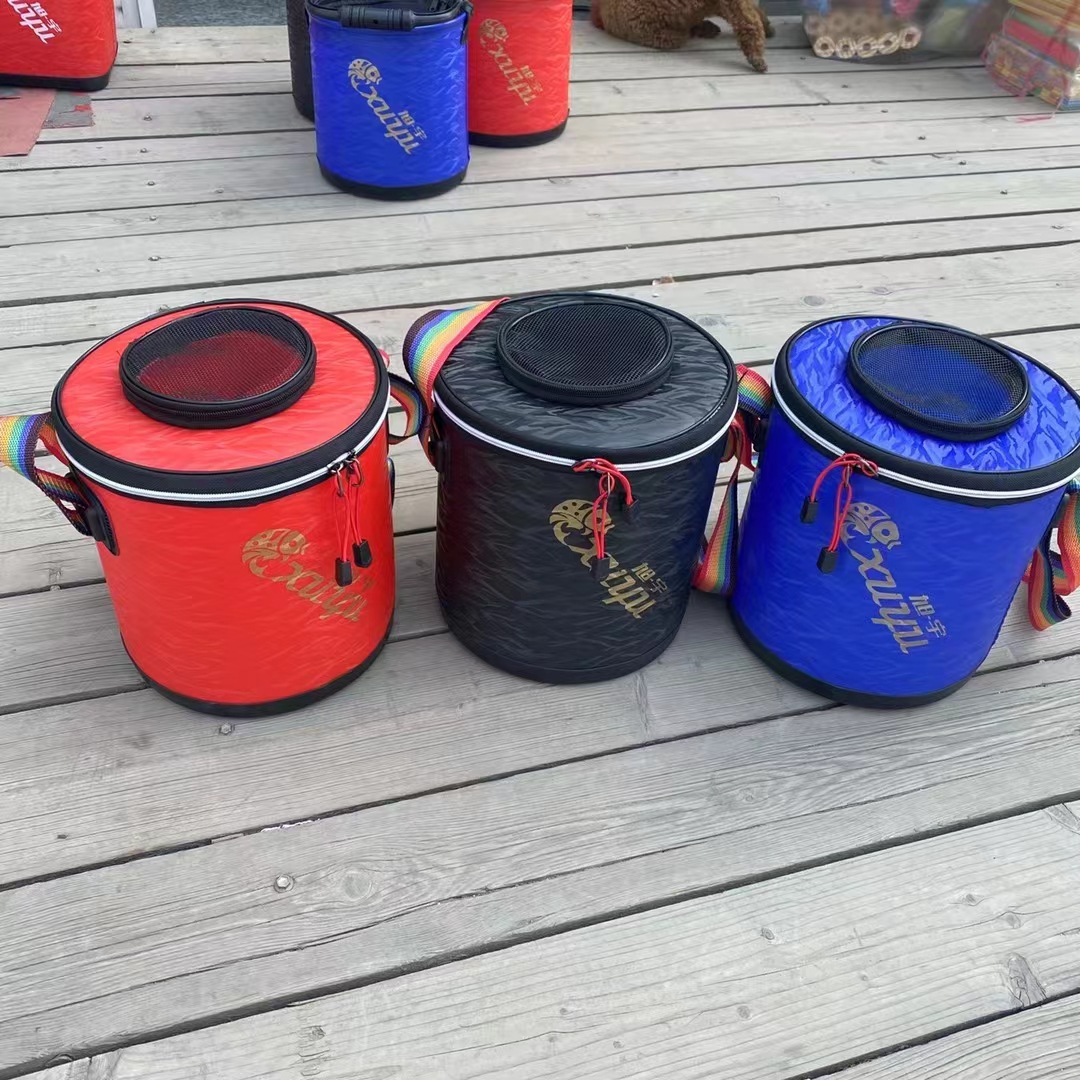 Fishing uses a hand to bucket EVA folding fishing bucket convenient…