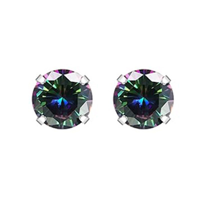 クロスボーダー F136 チタン合金ジュエリーヘッド 5A ジルコン外歯ネジリップネイルイヤリングへそネジ鼻ネジピアスアクセサリー