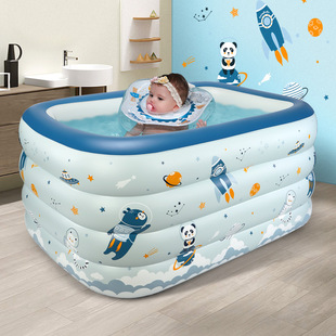 Swimbobo Kidsren's Swimming Pool Baby Thickeneded Inflatable Bath Basin Household Paddling Pool Baby Play Sand Thickeneded Capacity