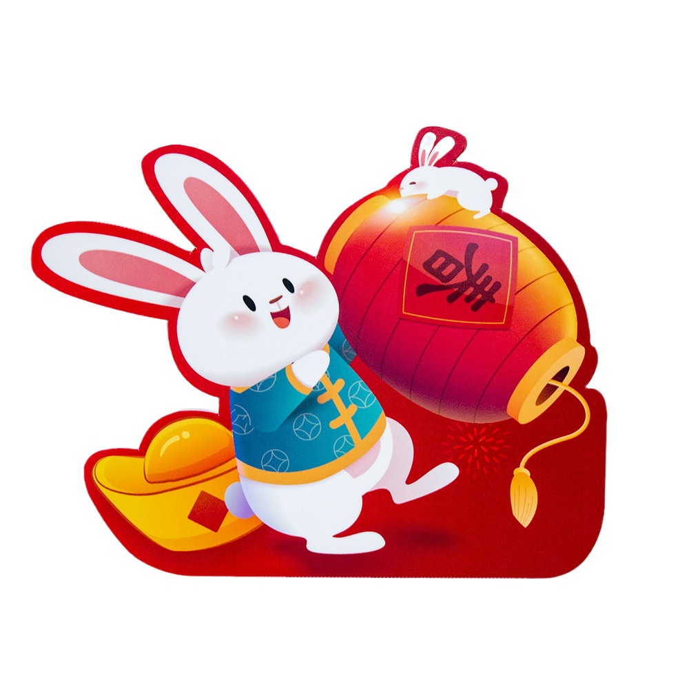 上海工厂直销中秋节玉兔桌面台卡节日展示牌雪弗板立牌来图制作