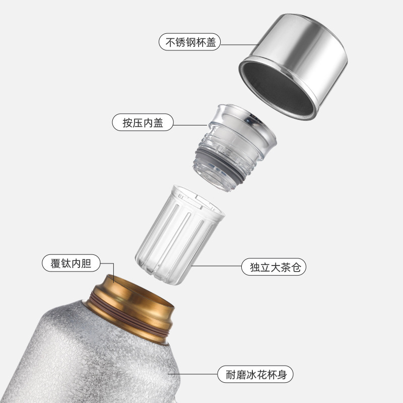 覆钛保温壶1200ml大容量家用传家壶茶水分离手提焖茶壶礼品广告杯|undefined