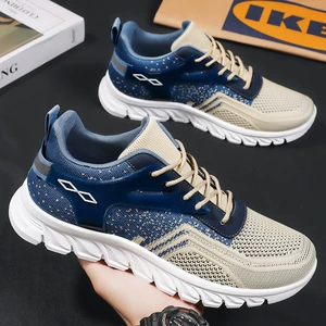 Men's Autumn New Style Breathable Casual Shoes with Light Sole and Low Heel