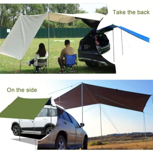 Avtomobil Tent Yan Perqola Açıq Düşərgə Çadırı, SUV Arxa Yan Tent