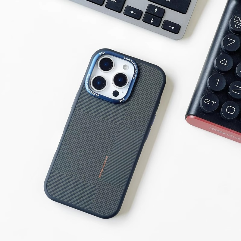 适用iPhone16ProMax手机壳蒙德里安苹果15磁吸碳纤维14全包防摔硬|undefined