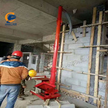 楼房施工二次结构浇注机 3米细石砂浆上料机 微型细石二次浇筑泵