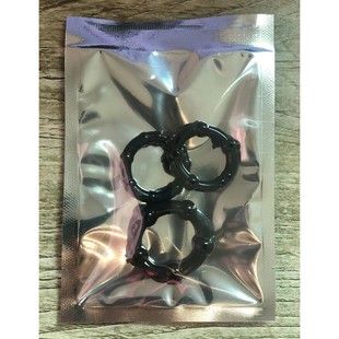 Three-color ring sperm lock ring Sun ring men's beads sperm lock ring sexy ring silicone Sun ring transparent penis ring