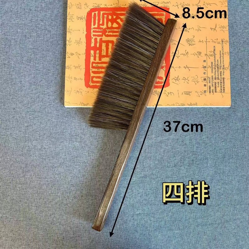 手羽先木製ベッド掃除ブラシ、家庭用除塵ほうき、長柄の柔らかい毛ブラシ、寝室掃除用ベッドブラシ、掃除用アーティファクト、掃除用ほうき|undefined