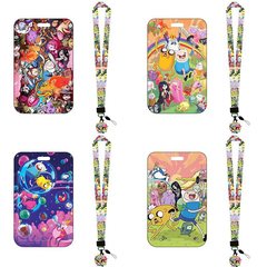 新款跨境探險活寶學生卡套卡通手機掛繩公交門將工作證防丟掛牌件