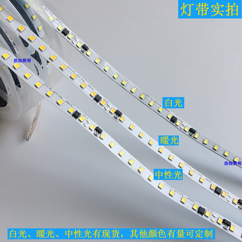 Tira de Luz LED de Alta Tensión 110V 2835 120 LED para Iluminación Interior