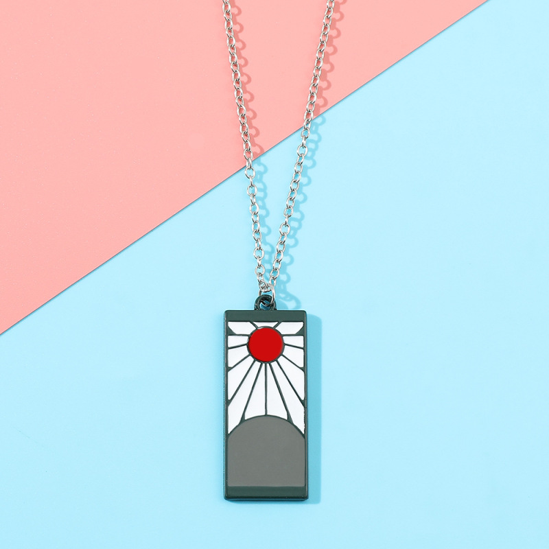Simple Fashion Ghost Destroy Necklace Blade Necklace Pendant Alloy Necklace Peripheral Jewelry Simple Fashion Ghost Destroy Necklace Blade Necklace Pendant Alloy Necklace Peripheral Jewelry