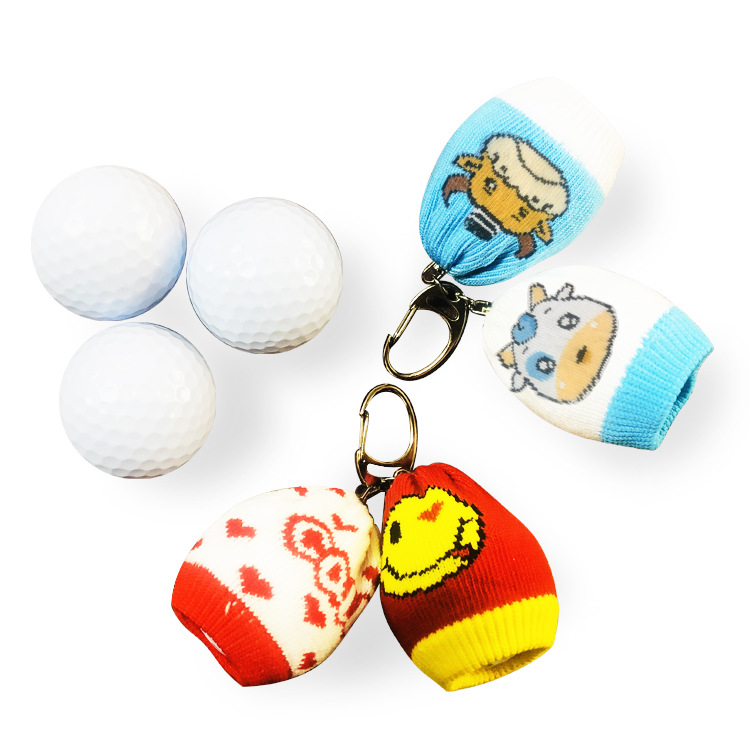 Adornos Tejidos Coreanos De La Cintura Del Golf Del Bolso De Golf Del Bolso Del Pompón Del Buey display picture 5