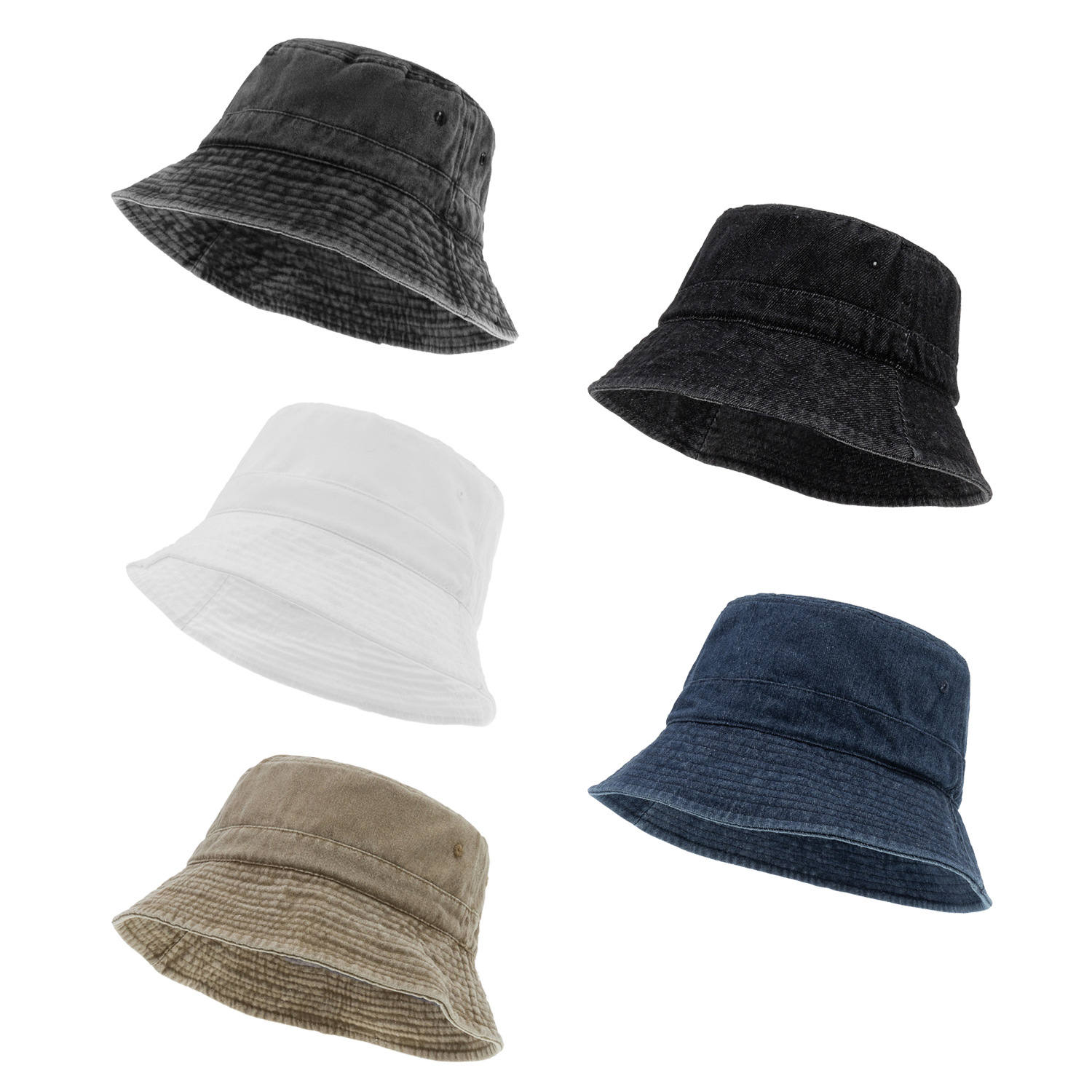 Hat Classification Bucket Hat Hats Type Children Unisex Fashion Solid Color Bucket Hat